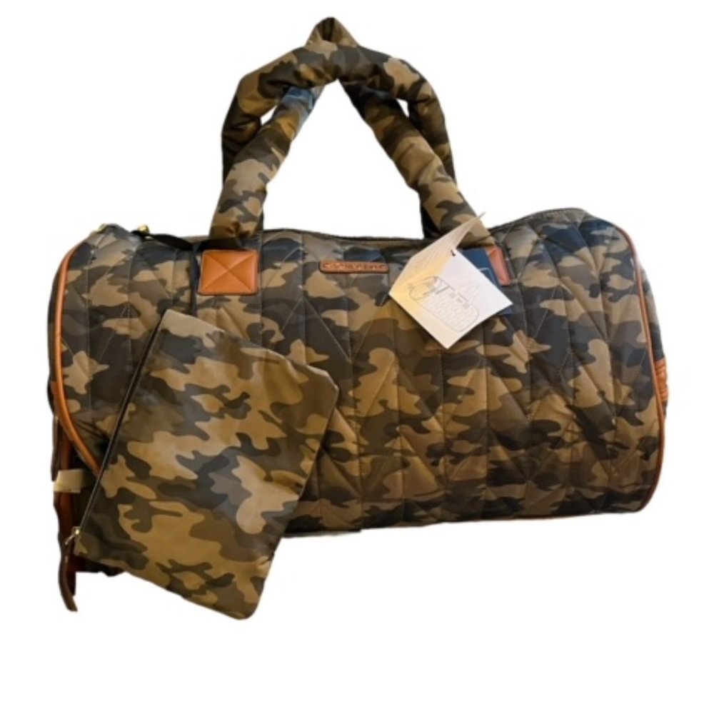 Joan & David camo Bag